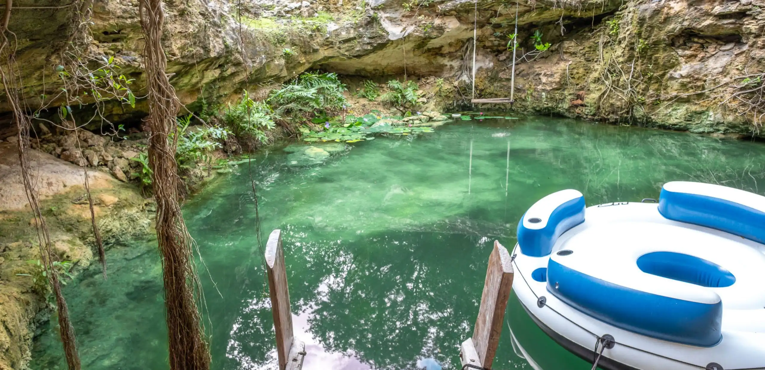private cenote pool
